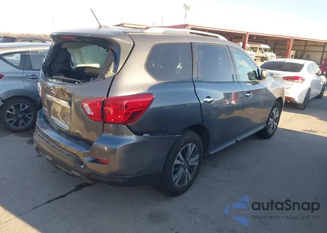 2018 Nissan Pathfinder Sv z USA, uszkodzony, nr VIN 5N1DR2MN7JC605508